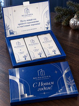 Набор шоколада с логотипом “Книга 6”