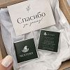 Шоколад с логотипом 5 г горький 72% какао