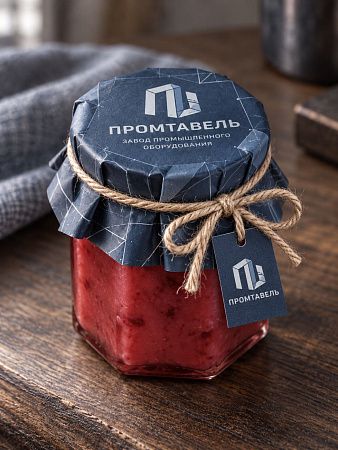 Крем мед с логотипом 250 гр. “в шапочке” (вкусы в ассортименте)