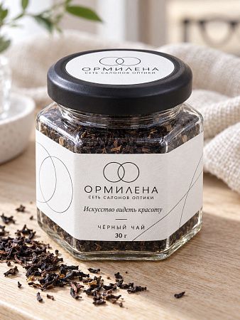 Чай с логотипом в банке 30 г.