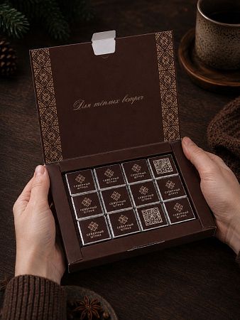 Набор шоколада с логотипом “Книга 12”