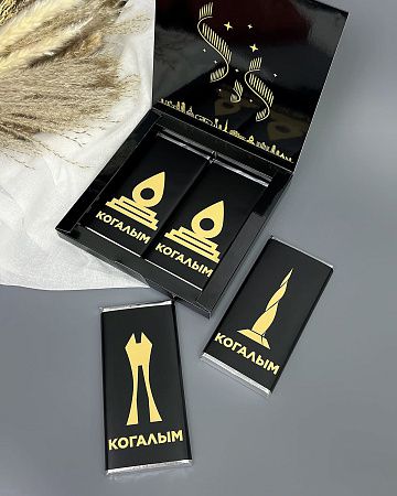 Набор шоколада с логотипом “Книга 4”