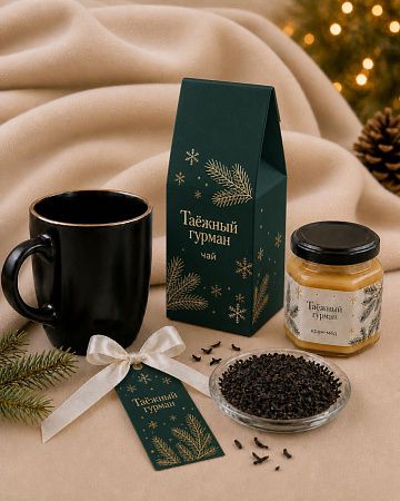 Подарочный набор «Плед и чай»